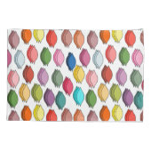 Housse D'oreillers Feuilles colorés (Dos)