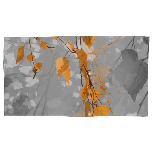 Housse D'oreillers Feuilles d'automne (devant)