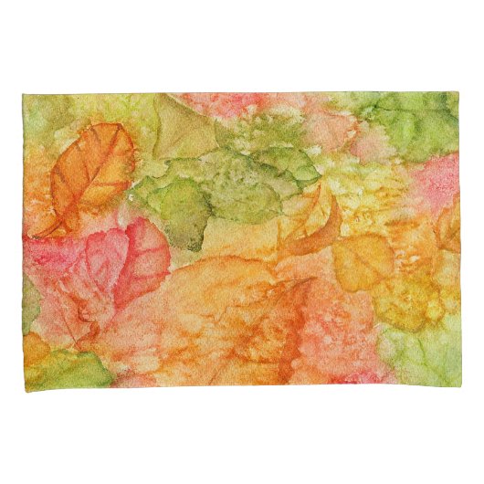 Housse D'oreillers Feuilles d'automne (devant-Droit)