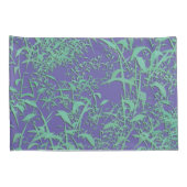 Housse D'oreillers Feuilles en bambou numérique (Dos-Droit)