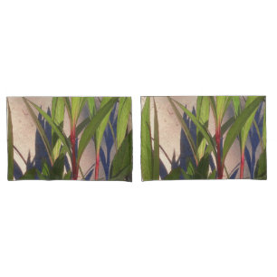 Housse D'oreillers Feuilles et ombres