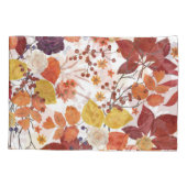 Housse D'oreillers Feuilles et Roses de l'automne (Dos)
