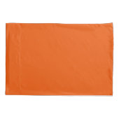 Housse D'oreillers Feuilles orange classiques Automne (Dos)