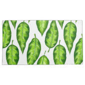 Housse D'oreillers Feuilles tropicaux (devant-Droit)