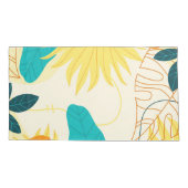 Housse D'oreillers Feuilles tropicaux (Dos)