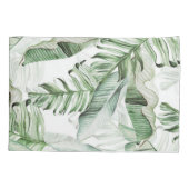 Housse D'oreillers Feuilles tropicaux (Dos)