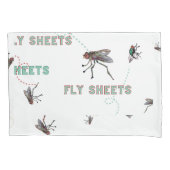 Housse D'oreillers feuilles volantes littérales (devant)