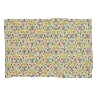 Housse D'oreillers Feuillet plat Folk Garden Dreams