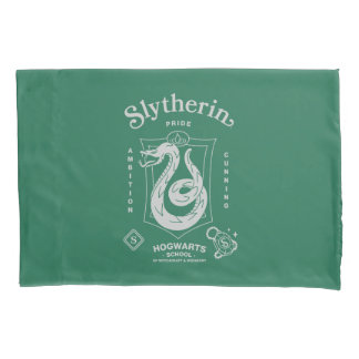 Housse D'oreillers Fierté Ambition Ruse Blason SERPENTARD™