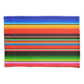 Housse D'oreillers Fiesta mexicaine Serape Blanket Sud-Ouest (devant-gauche)