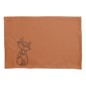 Housse D'oreillers Fig the Fox outlined Pillow case set (devant-gauche)
