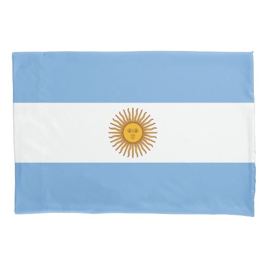 Housse D'oreillers Flag of Argentina (devant-gauche)
