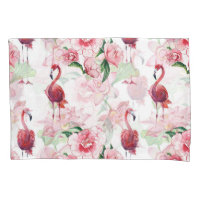Flamant rose rose : Élégance Motif sans couture