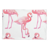 Housse D'oreillers Flamants roses (Dos)