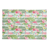 Housse D'oreillers Flamants roses Et Grèves (Dos-gauche)