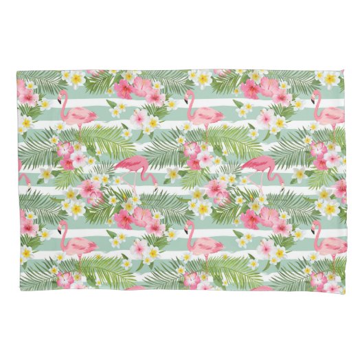 Housse D'oreillers Flamants roses Et Grèves (devant-gauche)