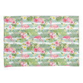 Housse D'oreillers Flamants roses Et Grèves (devant-Droit)