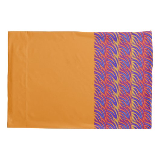 Housse D'oreillers Flammes bleues (Dos-gauche)