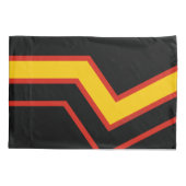 Housse D'oreillers Flèches de drapeau de fierté en caoutchouc de Slip (Dos)