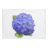 Housse D'oreillers Fleur Blue Hydrangea (Dos)