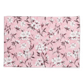 Housse D'oreillers Fleur de cerisier blanc (Dos)