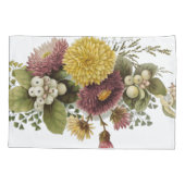 Housse D'oreillers Fleur de chrysanthème mère florale (Dos)