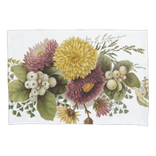 Housse D'oreillers Fleur de chrysanthème mère florale