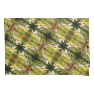 Housse D'oreillers Fleur de Dogwood sauvage fleurit Motif Abstrait