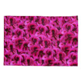 Housse D'oreillers Fleur de géranium magenta, (Dos)