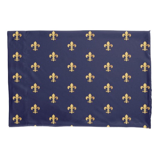 Housse D'oreillers Fleur de Lys Pillowcase (devant)