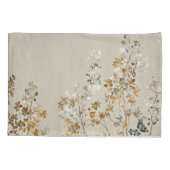 Housse D'oreillers fleur de prairie ambre (Dos)