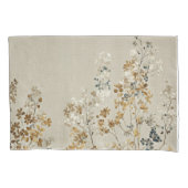 Housse D'oreillers fleur de prairie ambre (devant)