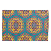 Housse D'oreillers Fleur de vie Mandala (Dos)