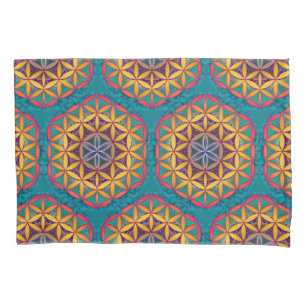 Housse D'oreillers Fleur de vie Mandala