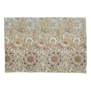 Housse D'oreillers Fleur de vigne botanique de William Morris Corncoc
