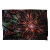 Housse D'oreillers Fleur imaginaire fractale douce et tendresse (devant-gauche)