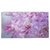 Housse D'oreillers Fleur lilas rose (devant-Droit)