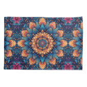 Housse D'oreillers Fleur Mandala Style d'Art Numérique-23907 (Dos)