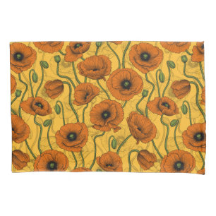 Housse D'oreillers Fleur sauvage blanc sur coussin coque