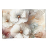 Housse D'oreillers Fleurs Cosmos Ethérées (devant-Droit)