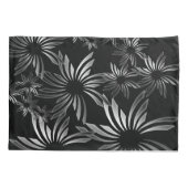 Housse D'oreillers Fleurs d'argent (Dos)