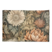 Housse D'oreillers Fleurs d'automne de William Morris (Dos-gauche)