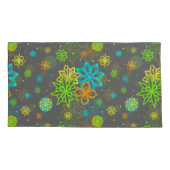 Housse D'oreillers Fleurs de pointe - Pillowcase Emmy Motif (Dos)