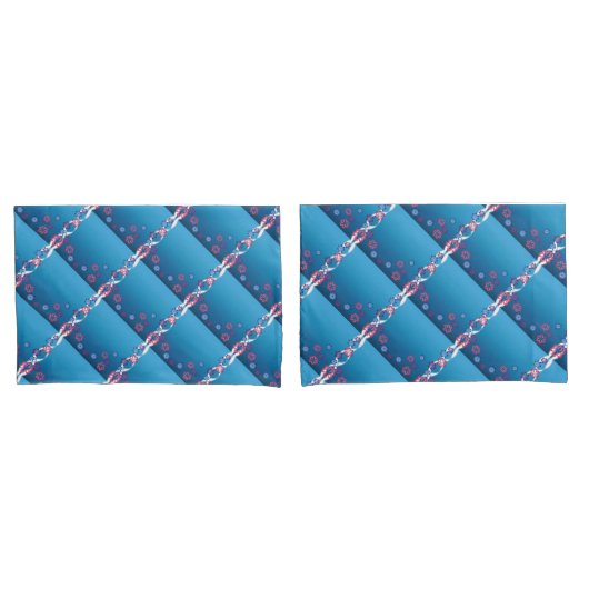 Housse D'oreillers Fleurs de printemps (devant-Set)