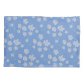 Housse D'oreillers Fleurs de printemps (violet) (Dos)
