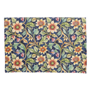 Housse D'oreillers Fleurs de style islamiste doré