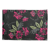 Housse D'oreillers Fleurs d'eau (Dos)