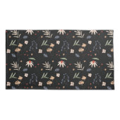 Housse D'oreillers Fleurs d'eau simples 1 (Dos)