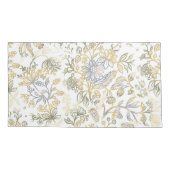 Housse D'oreillers Fleurs décoratives 17 (Dos)