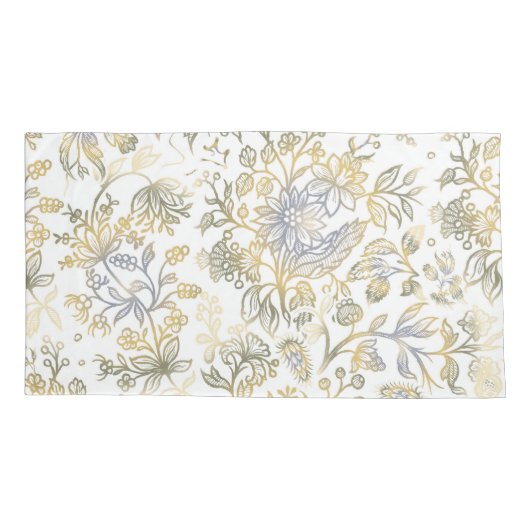 Housse D'oreillers Fleurs décoratives 17 (Dos)